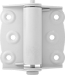 Image of Product. Front orientation. Hinges. Light Duty Spring Hinges, Style 2 with Mounting Holes.