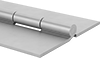 Extra-Clearance Piano Hinges without Holes