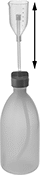 Image of Product. Front orientation. Contains Annotated. Bottles. Squeeze-to-Measure Bottles, Style A.