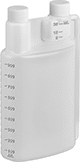 Image of Product. Front orientation. Bottles. Squeeze-to-Measure Bottles, Style B.