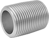 High-Pressure Brass and Bronze Threaded Pipe Nipples and Pipe for Drinking Water