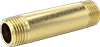 High-Pressure Brass and Bronze Threaded Pipe Nipples and Pipe for Drinking Water