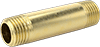 High-Pressure Brass and Bronze Threaded Pipe Nipples and Pipe for Drinking Water