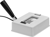 Image of Product. Front orientation. Ultraviolet Inspection Lights. Combination UV/Fluorescent Magnifying Inspection Lights.