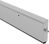 Self-Adjusting Bottom-Mount Weatherstripping