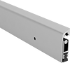 Self-Adjusting Bottom-Mount Weatherstripping