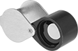 Image of Product. Front orientation. Magnifiers. Compact Slide-Open Magnifying Glasses.