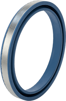 Image of Product. Front orientation. Rod Wiper for Open Grooves, for 2-1/4" Rod Diameter.