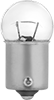 Image of Product. Front orientation. Light Bulbs. Bayonet-Base Miniature Light Bulbs, Single Contact, Globe Bulb.