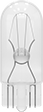 Image of Product. Side1 orientation. Light Bulbs. Wedge-Base Miniature Light Bulbs.