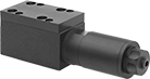 Image of Product. Front orientation. Pressure-Regulating Valves. Pressure-Regulating Block-Mount Hydraulic Valves.