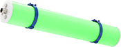 Image of Product. Front orientation. Machine Lights. Color-Changing Tubular Machine Lights.