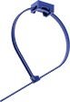 Image of Product. Fastener Mount Bracket. Front orientation. Light Mounting Clips. Color-Changing Tubular Machine Lights, Polypropylene.