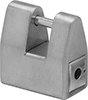 Cut-Resistant Padlocks with No-Copy Keys