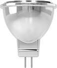 Image of Product. Side1 orientation. Light Bulbs. Bi-Pin-Base Floodlight and Spotlight Bulbs, MR11 Bulb Shape.
