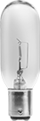 Image of Product. Tubular Bulb. Front orientation. Light Bulbs. Bayonet-Base Light Bulbs, Double Contact, Tubular Bulb.