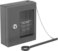 Image of Product. Front orientation. Key Lock Boxes. Keyed Alike.