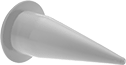 Image of Product. Front orientation. Caulk Gun Nozzles. Sausage-Pack Caulk Gun Nozzles.