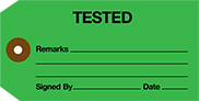 Image of Product. Front orientation. Tags. Material Tracking Tags, Tested.