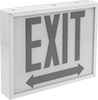 Backlit Exit Signs