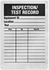 Inspection Record Labels
