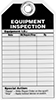 Weather-Resistant Inspection Record Tags