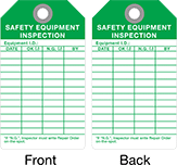 Image of Product. Front orientation. Contains Annotated, MultipleImages. Tags. Inspection Record Tags, Safety Equipment Inspection.