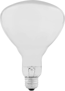 Image of Product. Front orientation. Heat Lamp Bulbs. Heat Lamp Bulbs, BR40 Bulb Shape.