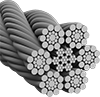 Corrosion-Resistant Wire Rope—For Lifting