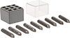 Raised-Character Steel Stamp Sets