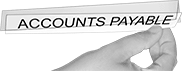 Image of ProductInUse. Holder Shown with Label. Front orientation. Label Holders. Easy-Insert Adhesive-Back Label Holders.