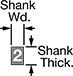 Image of Attribute. Front orientation. Contains Annotated. Steel Stamp, Message, Build-Your-Own.