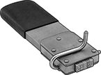 Image of ProductInUse. Front orientation. Stamps. Steel Stamp, Message, Pocket, Build-Your-Own.