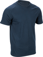 Image of Product. Front orientation. Shirts. Flame- and Arc-Flash-Protection Base Layer Shirts, Men's Clothes, Short-Sleeve Shirt.