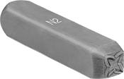 Image of Product. Front orientation. Stamps. Steel Stamp, Inspection.