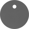 Image of Product. Front orientation. Tags. Plastic Engraving Tags, Round.