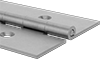Piano Hinges with Holes
