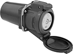 Image of Product. Front orientation. Power Connectors. Hazardous Location Switch-Rated Pin-and-Sleeve Connectors, Sockets.