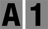 Image of Product. Front orientation. Characters. Magnetic-Back Characters, With Background.