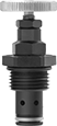 Image of Product. Front orientation. Hydraulic Flow-Adjustment Valves. Screw-In Hydraulic Flow-Adjustment Valves.