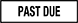 Image of Specification. Front orientation. Past Due.