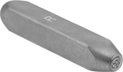 Image of Product. Front orientation. Stamps. Steel Stamp, High Visibility, Sold as Sets.