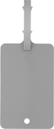 Image of Product. Style B. Front orientation. Style B. Plastic Write-On Tags.