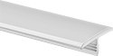 Image of Product. Front orientation. Edge Trim. Aluminum Edge Trim, Style 9.