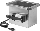 Image of ProductInUse. Front orientation. Magnetic Heaters. Magnetic-Mount Heaters.