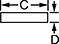 Image of Attribute. Front orientation. Contains Annotated. Plastic Edge Trim, Style 10.