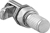 Image of Product. Front orientation. Cam Locks and Latches. Adjustable-Tension Compression Knob Cam Latches, Style C.