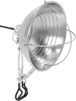 Image of Product. Front orientation. Portable Work Lights. Plug-In&nbsp;Portable&nbsp;Clip-On Work&nbsp;Lights, Style D.