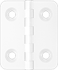 Plastic Hinges with Holes