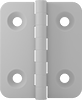 Plastic Hinges with Holes